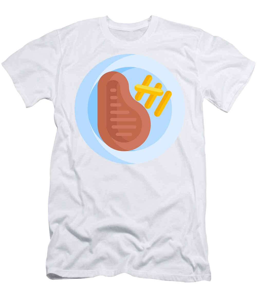 001 Steak Frank Designs T-Shirt