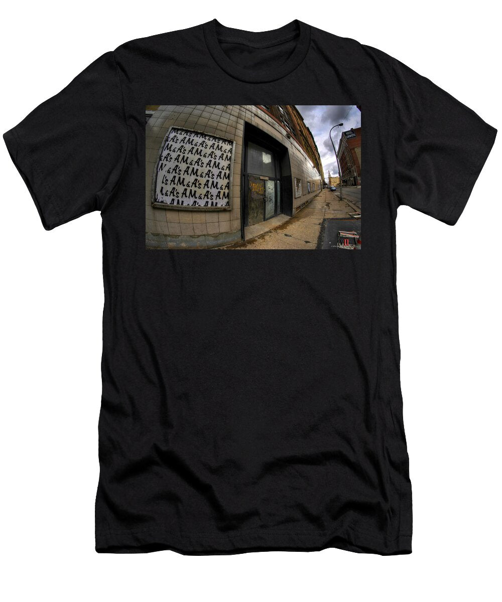 0034 Throwback Shopping Center of Am and As Michael Frank Jr T-Shirt