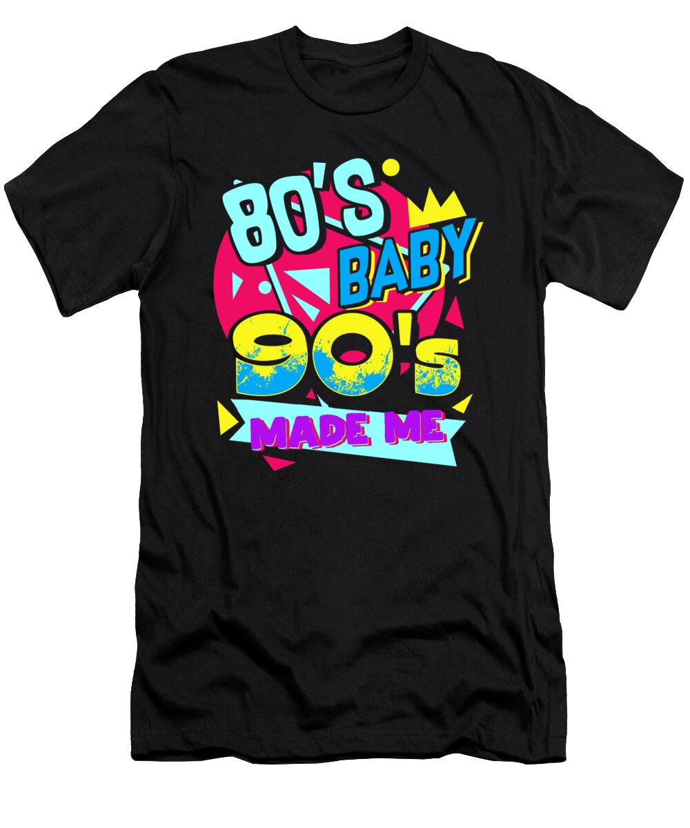 1 1990s 1980s 80s Baby 90s Made Me Crazy Squirrel T-Shirt