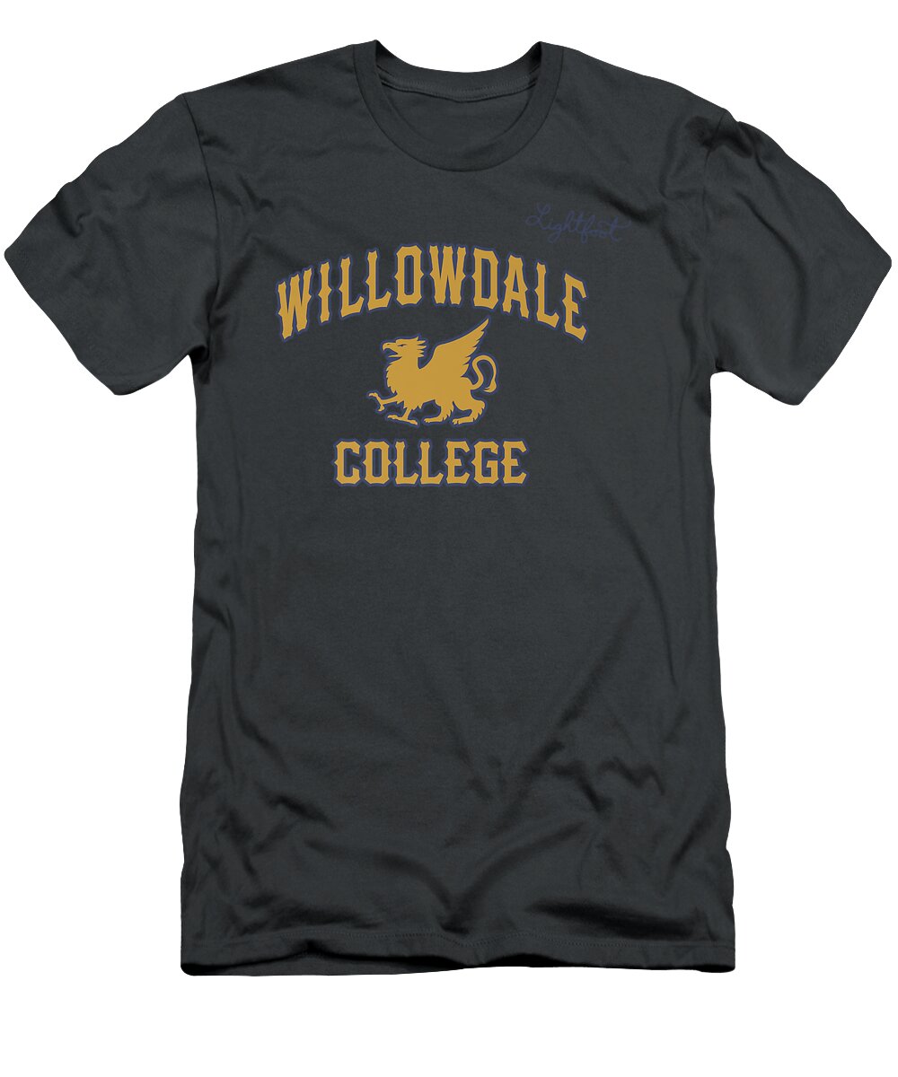 1 Disney Pixar Onward Willowdale College Lightfoot Jaspeh Angel T-Shirt