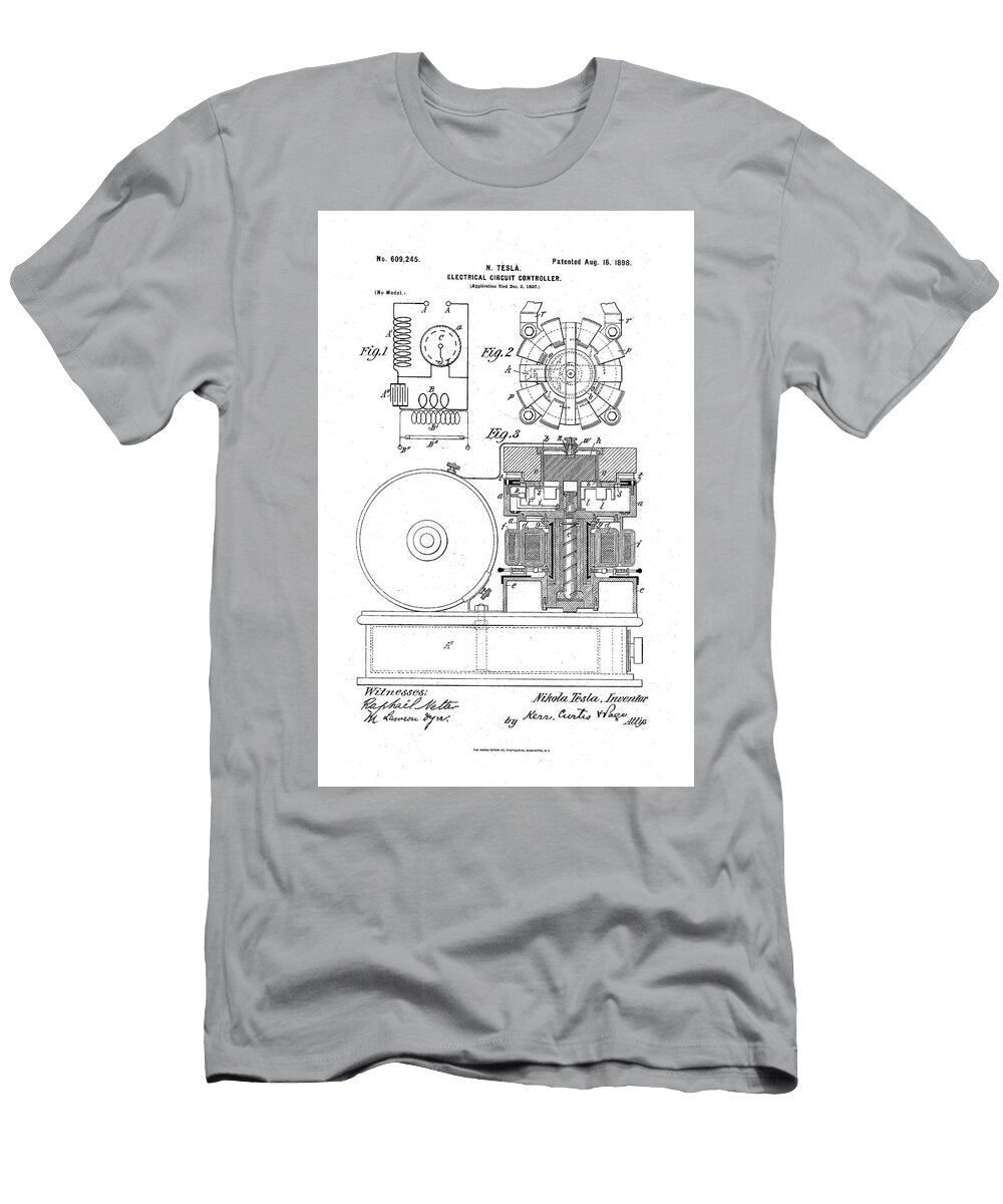 149 Nikola Tesla Patent Nikola Tesla T-Shirt