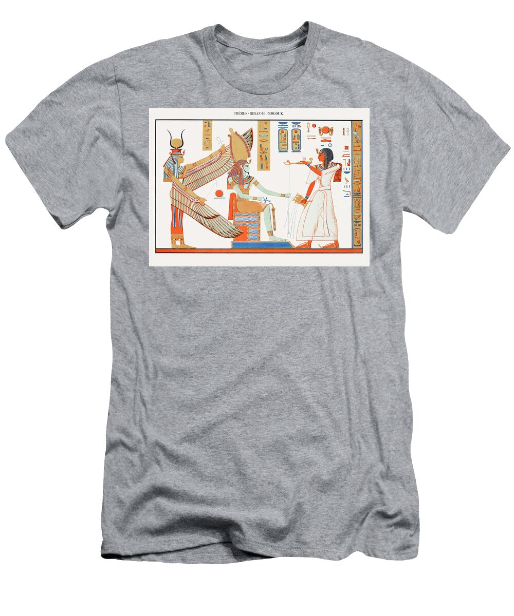 2 Egyptian Painting Jean Francois Champollion T-Shirt