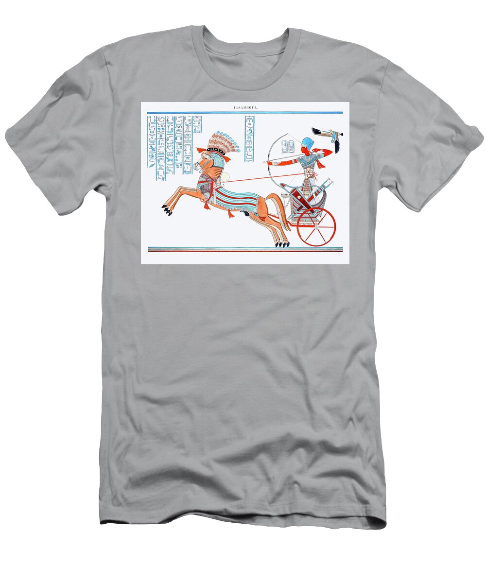 4 Egyptian Painting Jean Francois Champollion T-Shirt