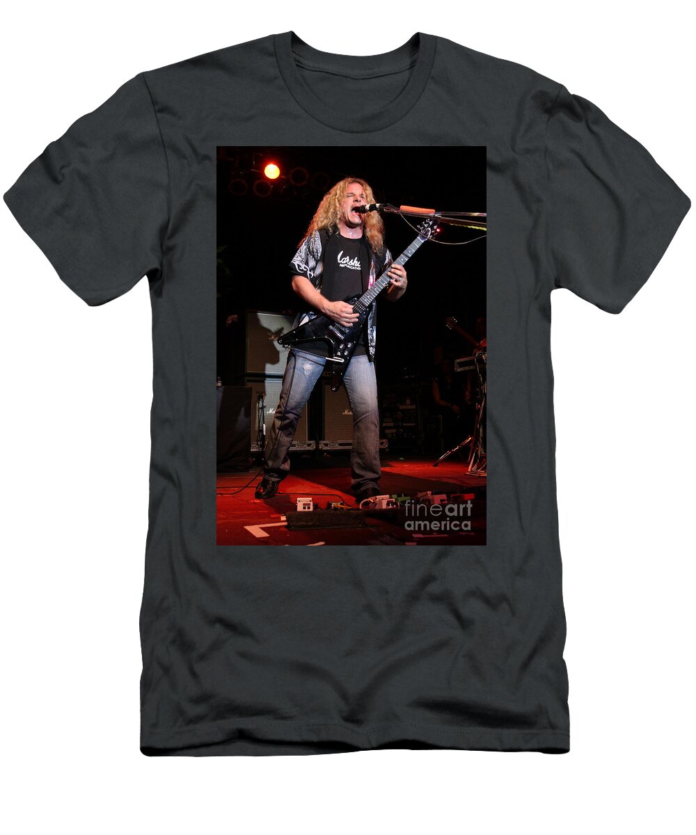 5 Frank Hannon Tesla Concert Photos T-Shirt