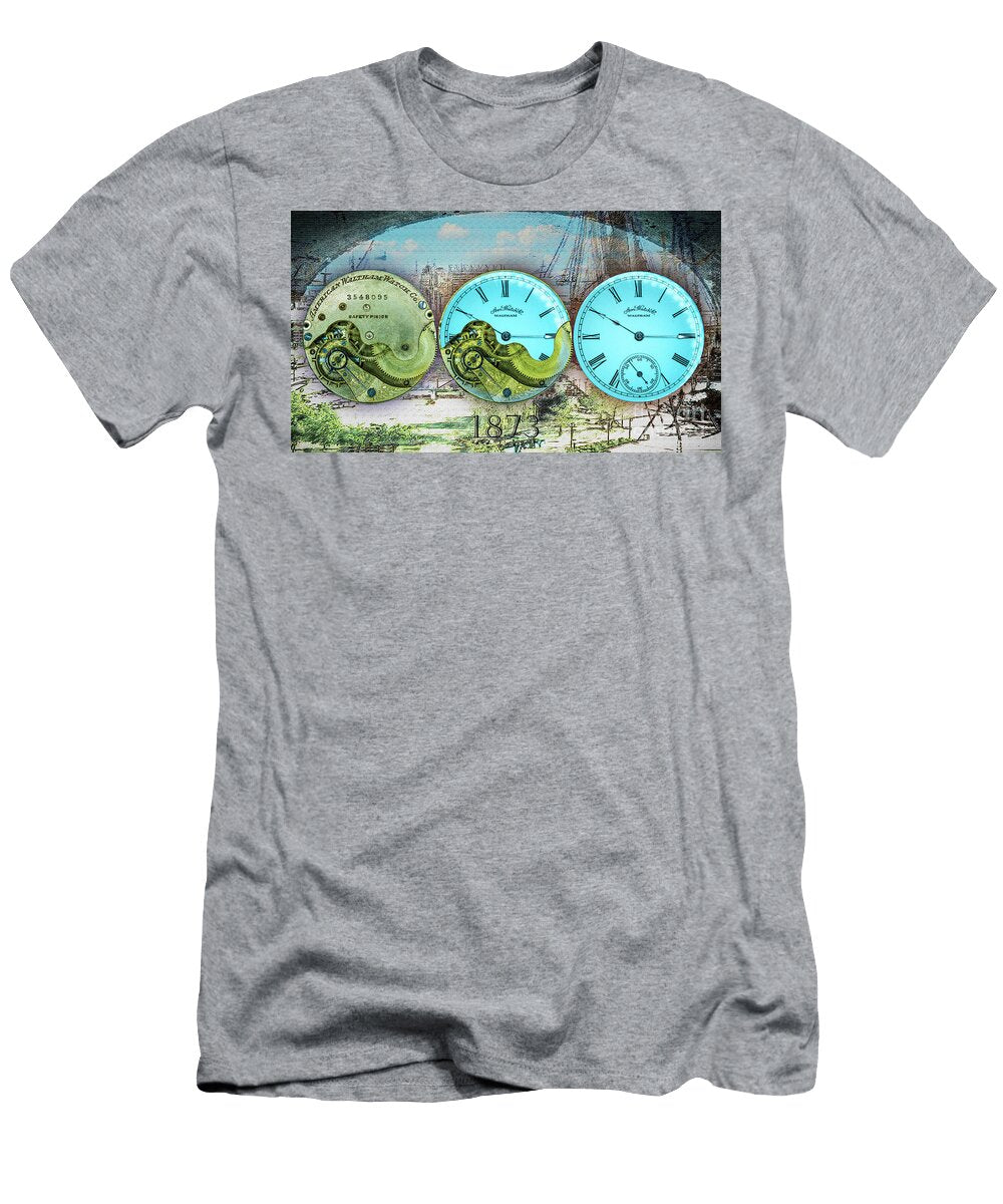 American Watch Company Waltham Pocket Watch Anthony Ellis T-Shirt