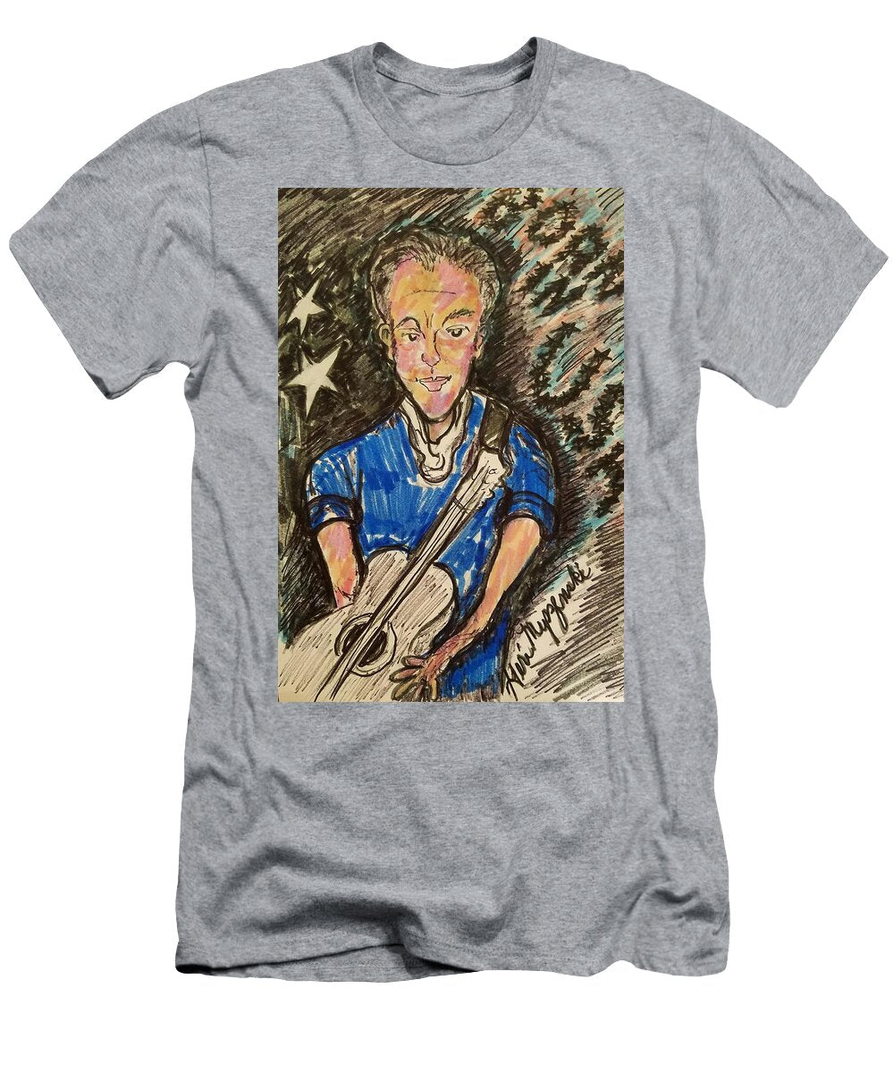 Bruce Springstein Bon in the USA Geraldine Myszenski T-Shirt
