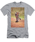 Cheetah Walking Along a Dirt Tranck in the Masai Mara National Park Kenya Jane Rix T-Shirt