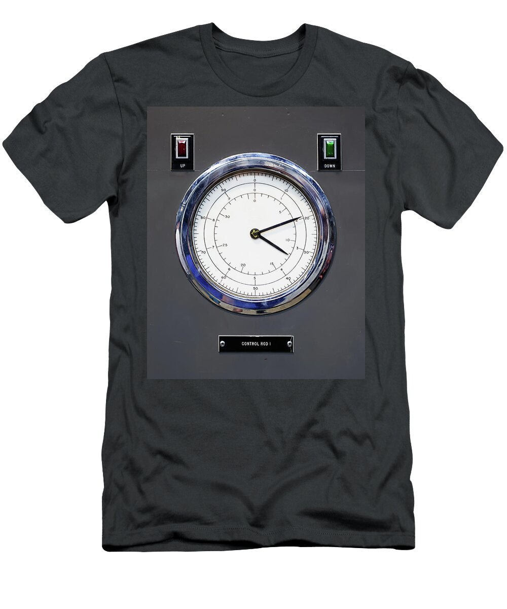 Control Your Ups and Downs Control Rod Indicator At Ebr 1 in Arco Idaho Darin Volpe T-Shirt