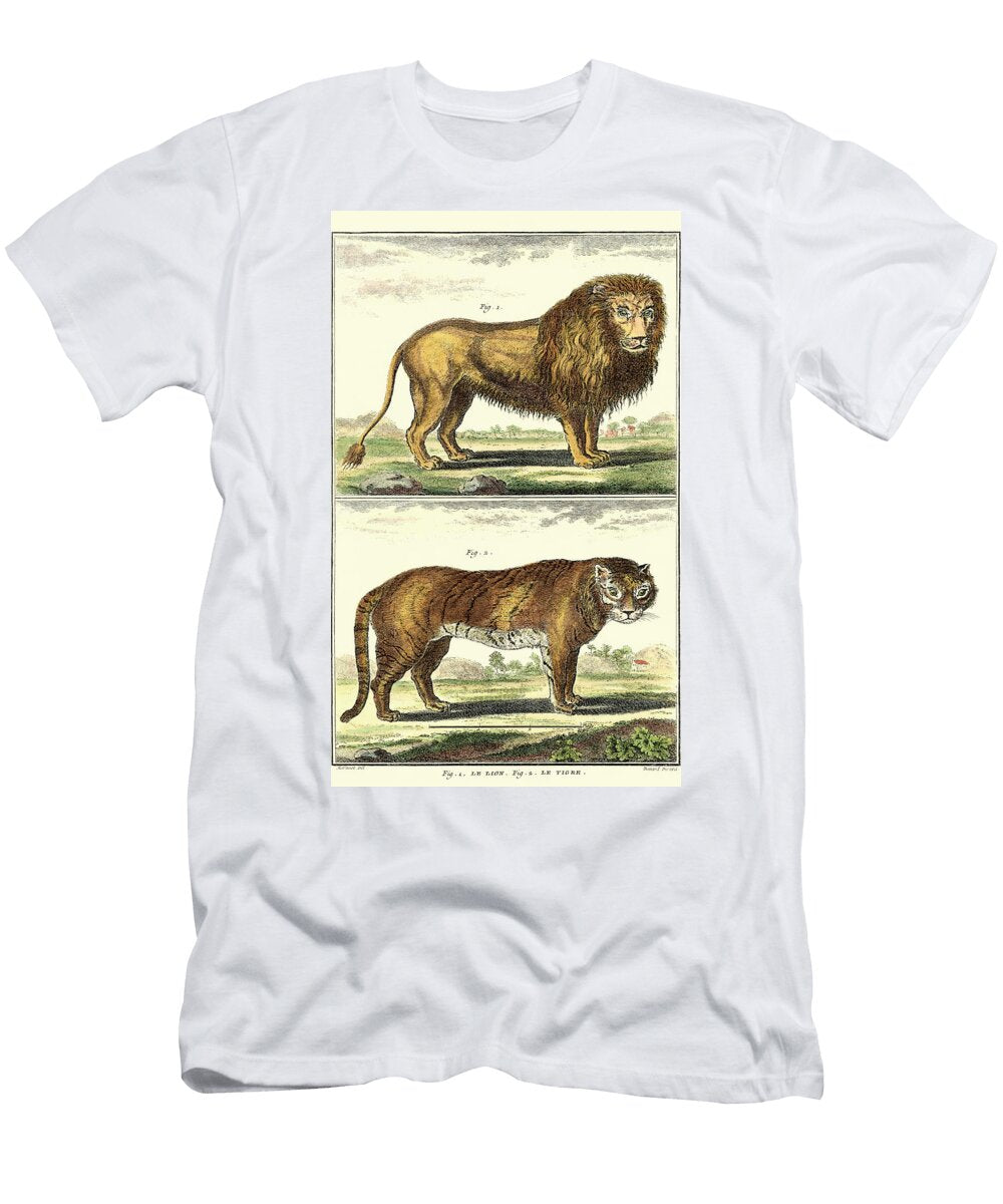 Diderots Lion and Tiger Denis Diderot T-Shirt