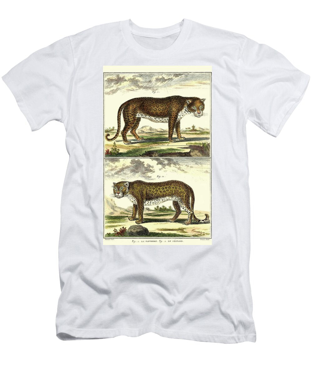 Diderots Panther and Leopard Denis Diderot T-Shirt
