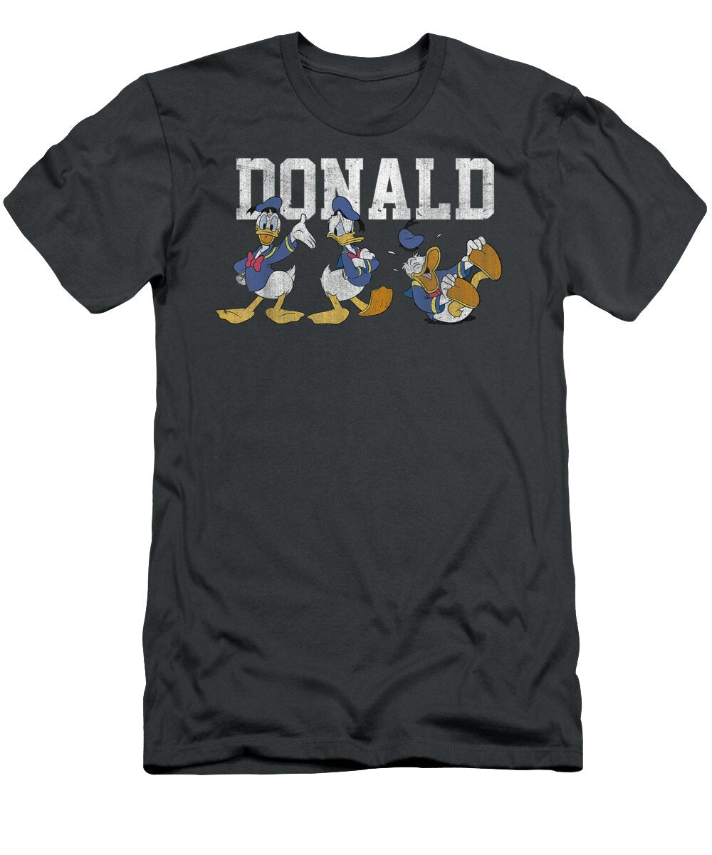 Disney Mickey and Friends Donald Duck Pose Lineup Ken Daena T-Shirt