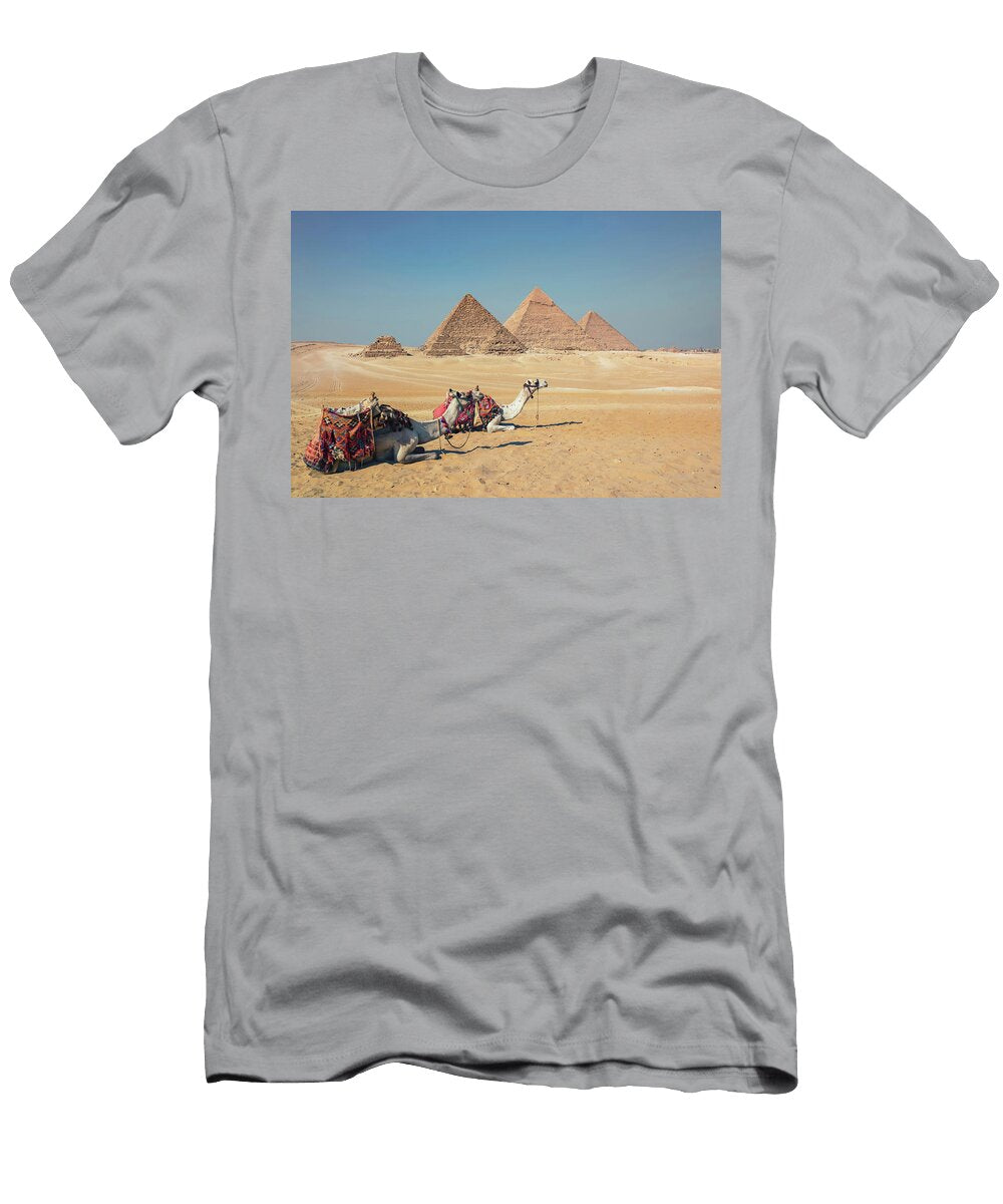 Giza Plateau Manjik Pictures T-Shirt