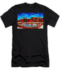 Hockey Collectible Art Cards and Prints a Snowy Day At the Neighborhood Rink Verdun Montreal Art Carole Spandau T-Shirt