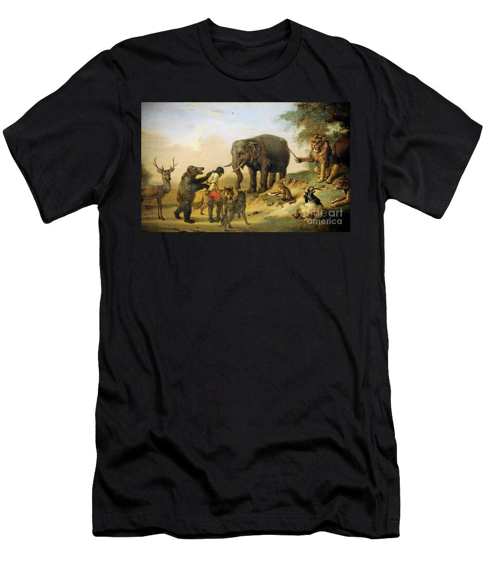 Punishment of a Hunter C1647 By Paulus Potter 1625 1654 Detail Paulus Potter T-Shirt