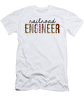 Railroad Engineer Leopard Print Funny Jensen Cena T-Shirt