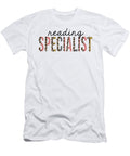 Reading Specialist Leopard Print Funny Jensen Cena T-Shirt