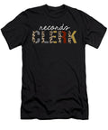 Records Clerk Leopard Print Funny Appreciation Jensen Cena T-Shirt
