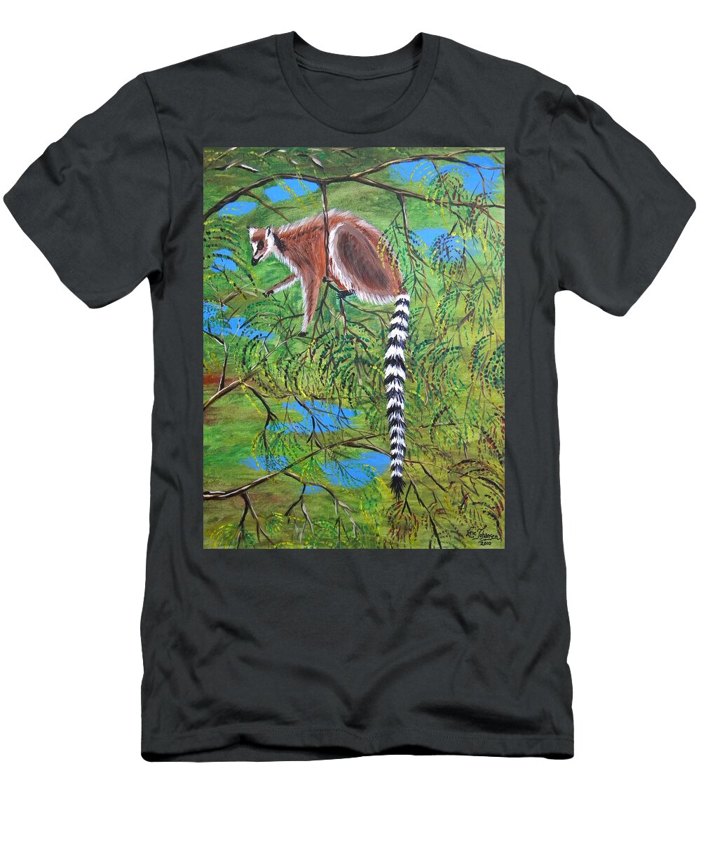 Ringtail Lemur Eric Johansen T-Shirt