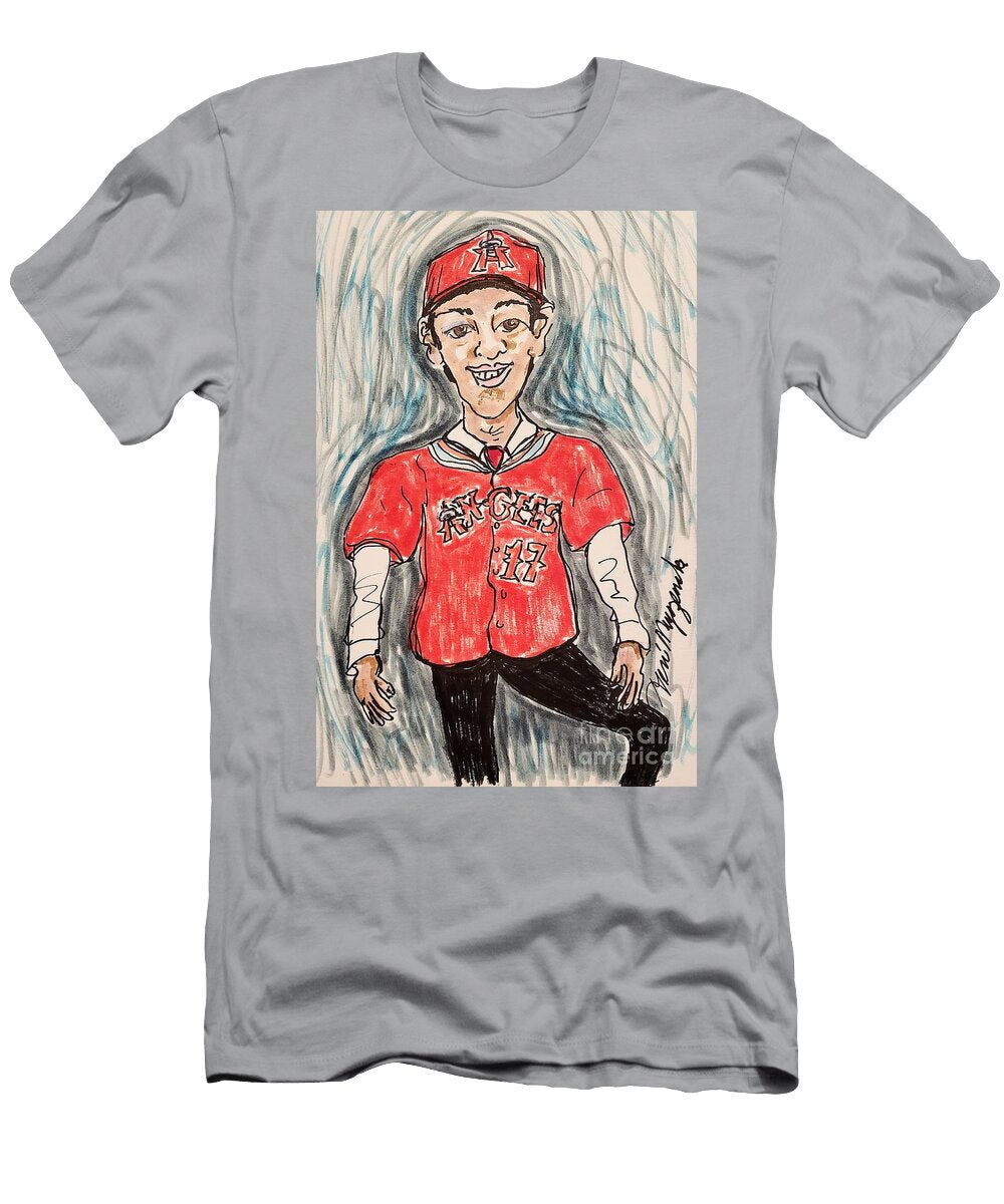 Shohei Ohtani Los Angeles Angels Geraldine Myszenski T-Shirt