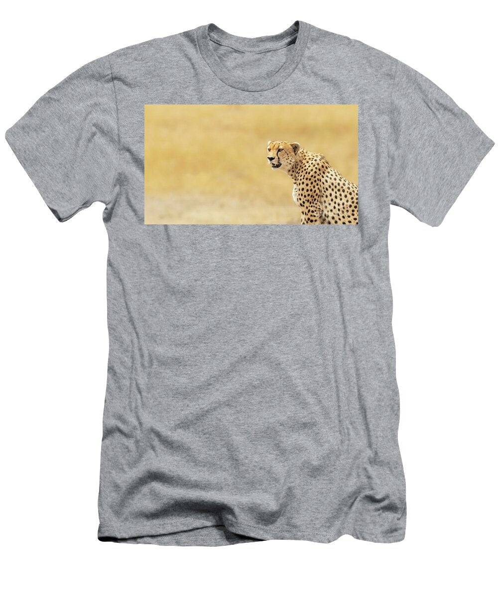 Young Adult Cheetah Banner Jane Rix T-Shirt
